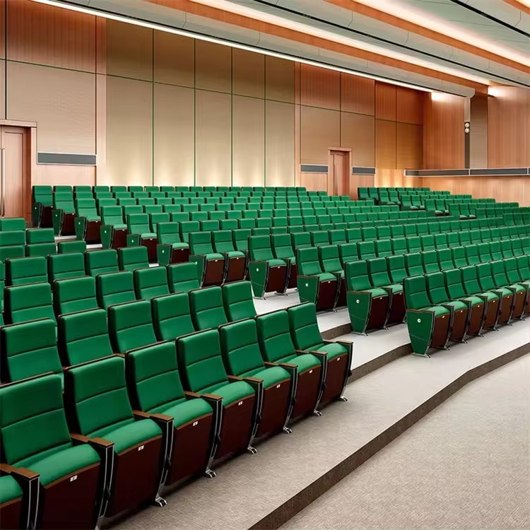 Cineam chairs are used in public places such as movie halls